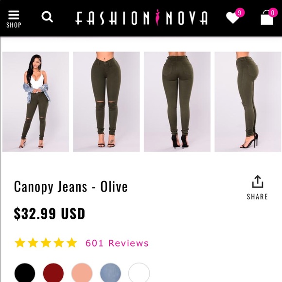 Fashion Nova Denim - Fashion Nova Canopy Jeans